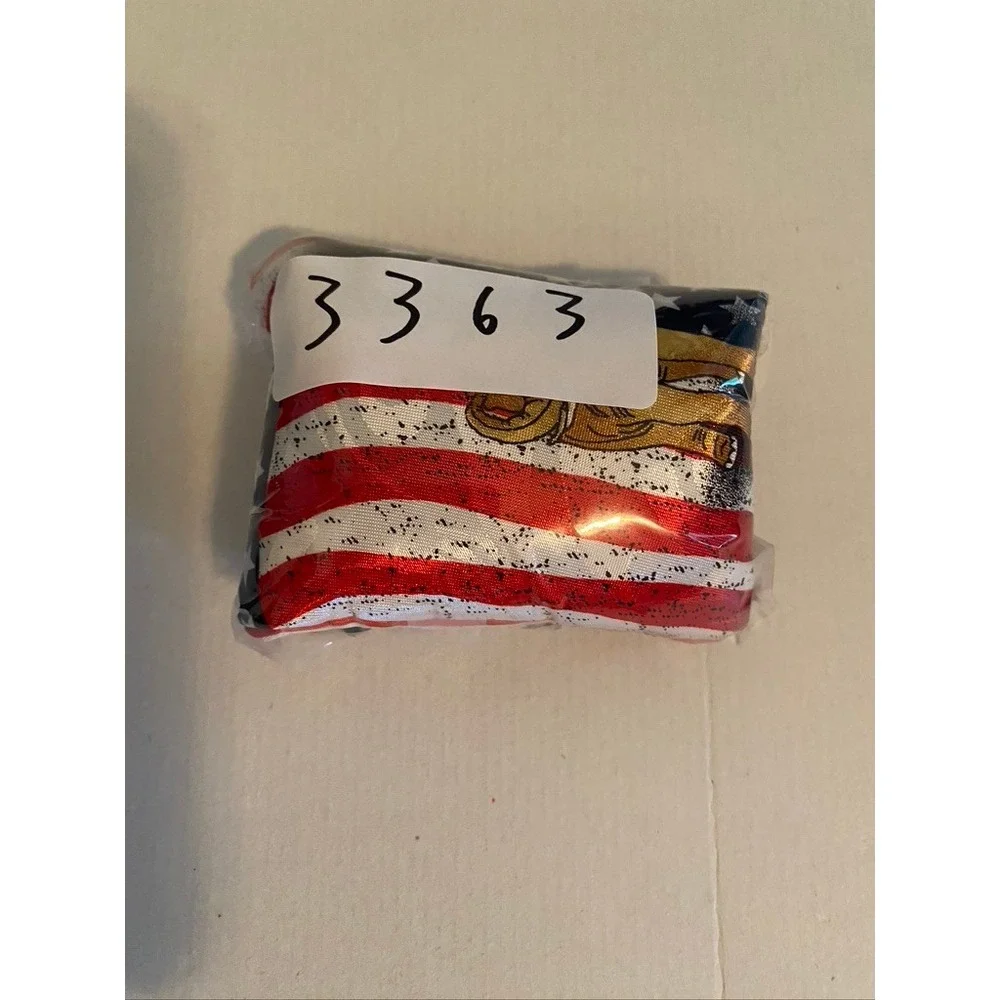 Steven Harris Mens USA Flag GOP Elephant Tie Red White Blue Patriotic Handmade